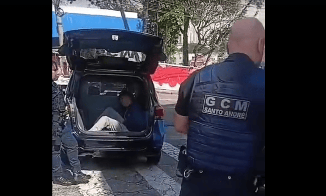 Homem que assaltou casal e levou aliança e celulares é preso pela GCM em Santo André