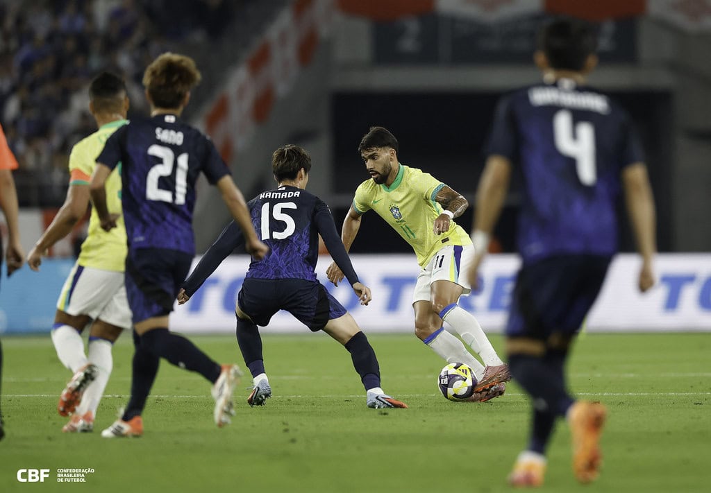 brasil x japao seleção