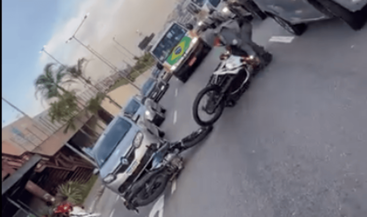 Criminoso é preso após roubo de moto e perseguição na Avenida Rotary, em São Bernardo