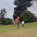 Queda de avião de pequeno porte deixa dois mortos e um ferido em Marília (SP)