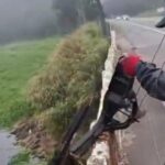 Cemitério de motos: Pescadores magnéticos encontram quadros de motos roubadas na Represa Billings