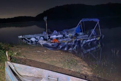 Guarda Ambiental de São Bernardo prende homem por pesca ilegal e porte de arma na Represa Billings
