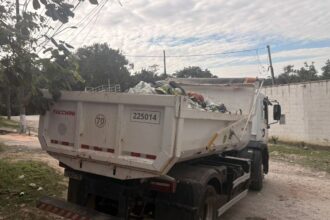 Ação integrada da Operação Bairro Mais Seguro mobilizou GCM e Vigilância Sanitária na Estrada do Montanhão