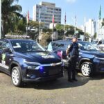 Santo André realiza operação policial e entrega duas viaturas da Patrulha Maria da Penha
