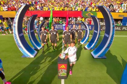 De Mauá para o mundo: adolescente de14 anos vive sonho ao carregar bola de jogo do Brasil na Copa