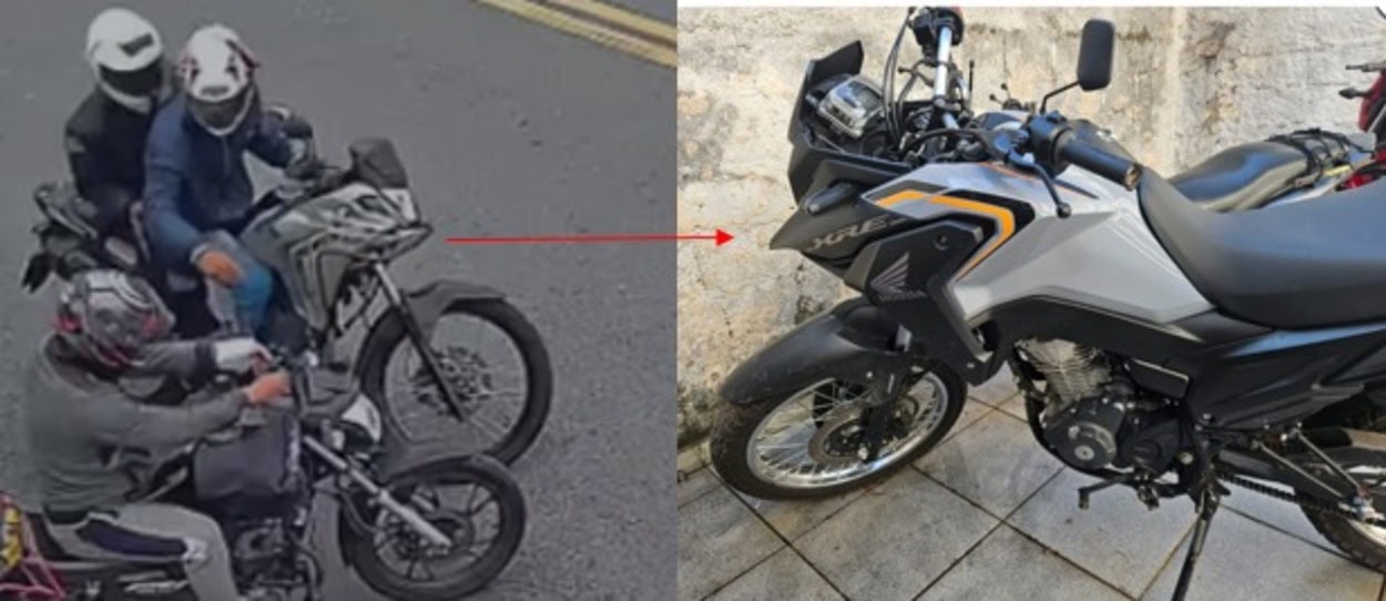 Denúnias apontam que o Indivíduo, junto com um comparsa, também praticava arrastões em São Bernardo sempre utilizando motocicleta e arma de fogo.