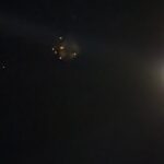 Mistério no céu: Objeto luminoso chama a atenção de moradores em São Bernardo. Foto: Leitora