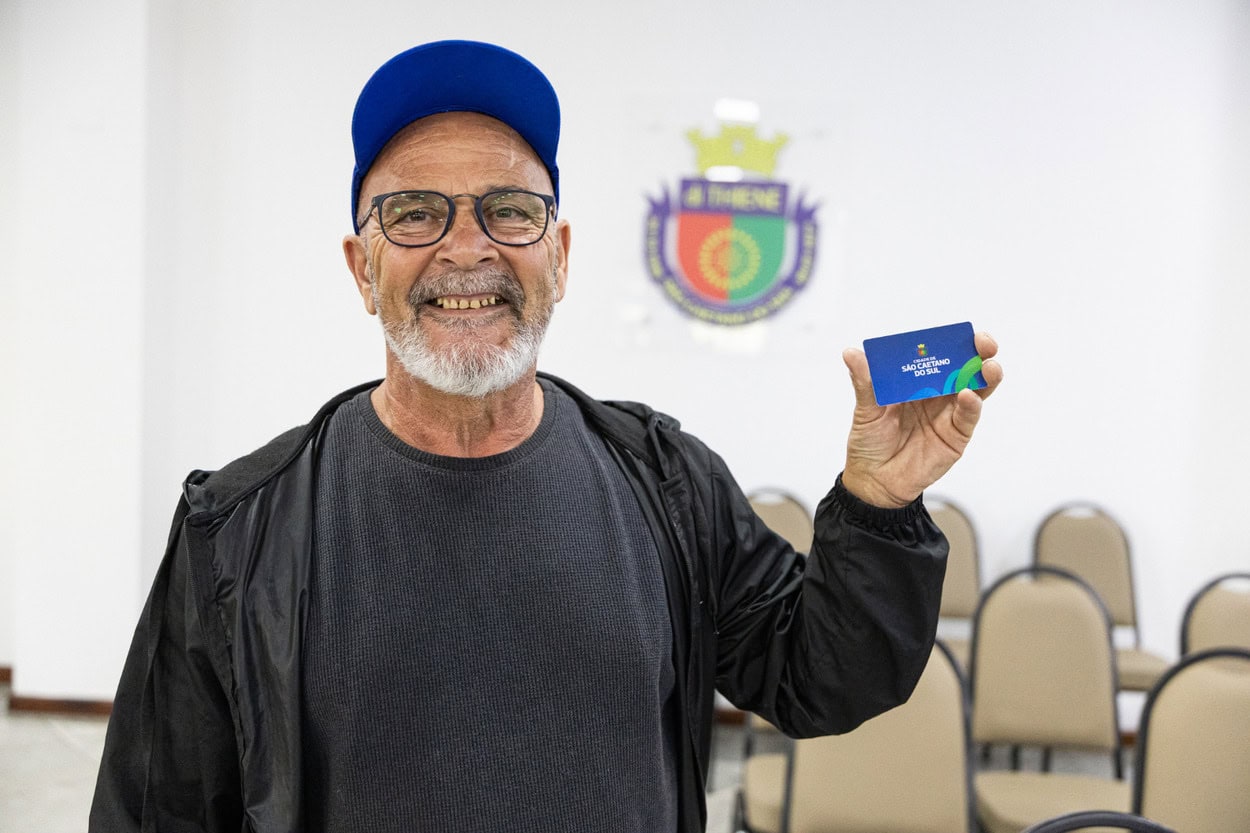 São Caetano inicia entrega de cartões para que moradores continuem com acesso ao Tarifa Zero