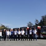 Prefeito Guto Volpi entrega 8 novos ônibus e idade média da frota é reduzida em Ribeirão Pires