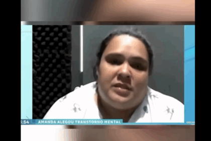 Em depoimento à Justiça, mulher que se passava por criança de 12 anos alega sofrer de transtornos mentais