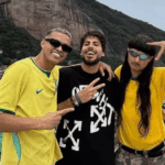 Iae Break, Lucas Frota e Oliver Tree no Rio de Janeiro • Reprodução/@iaebreak