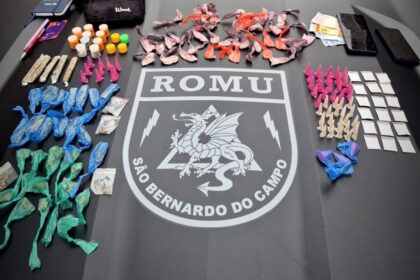Romu de São Bernardo prende dois por tráfico de drogas durante Operação Direto ao Ponto