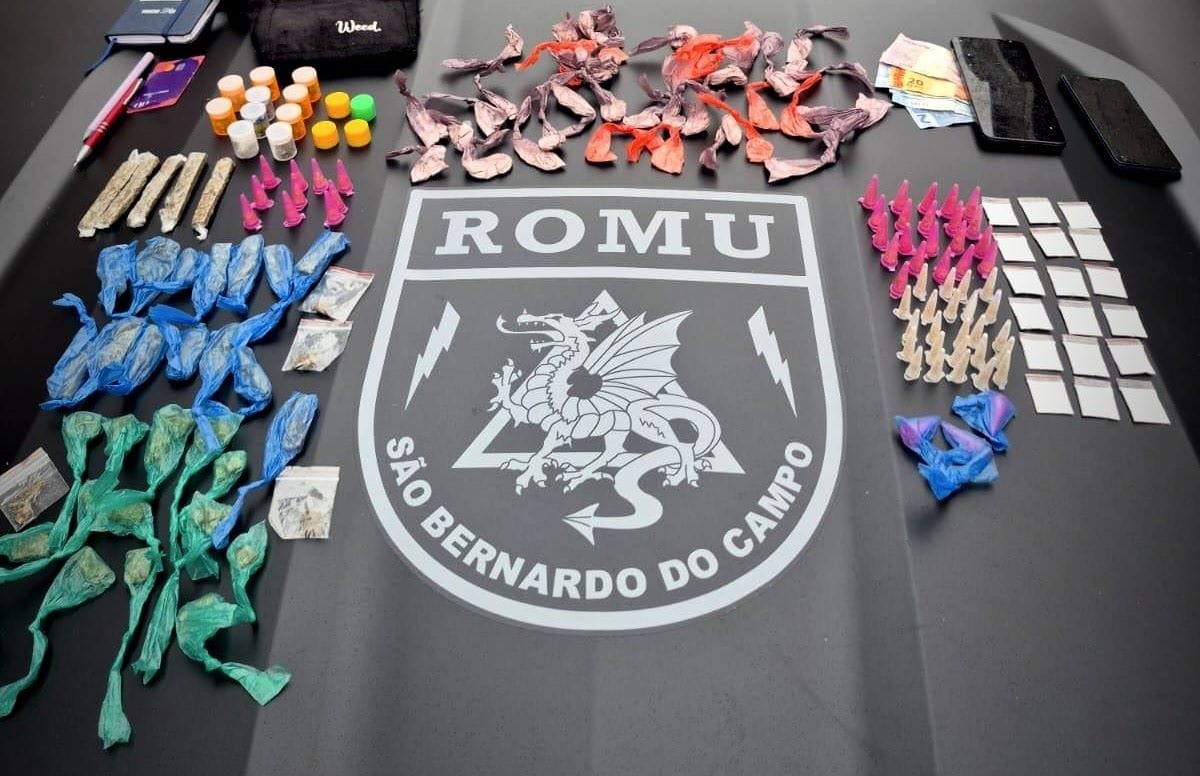 Romu de São Bernardo prende dois por tráfico de drogas durante Operação Direto ao Ponto
