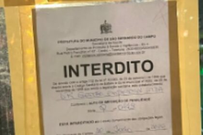 Bar Santa Paula é interditado pela Vigilância Sanitária em São Bernardo