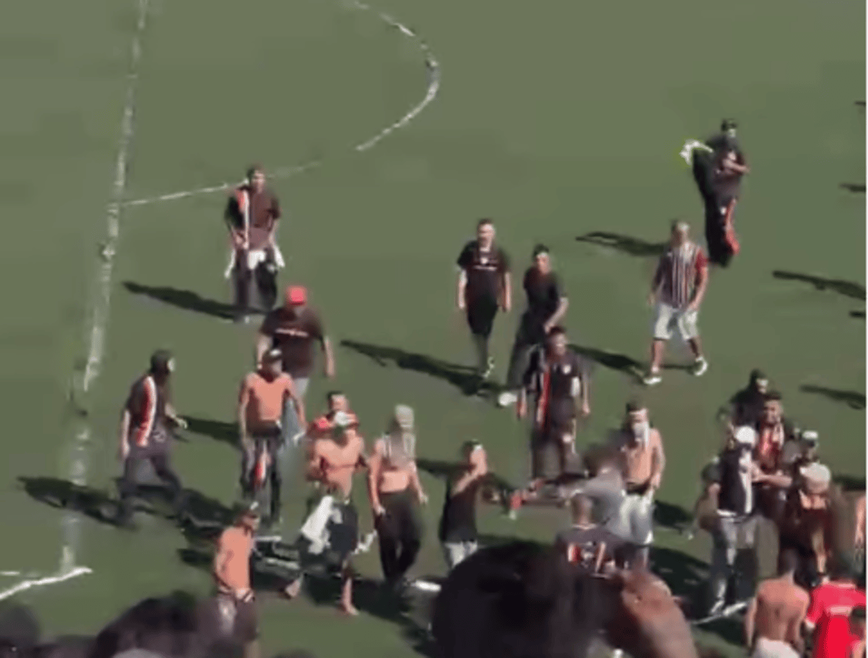 Confusão generalizada marca semifinal da Liga Especial no Baetão; Prefeitura notifica a Liga