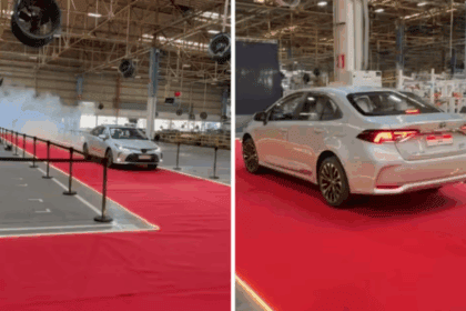 Fim de uma era: Em tapete vermelho, Toyota apresenta último Corolla produzido em Indaiatuba após 28 anos