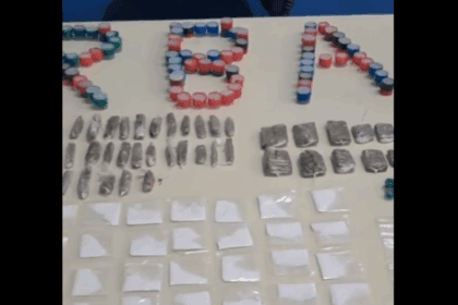 GCM de São Bernardo apreende quase 500 porções de drogas após fuga de criminosos