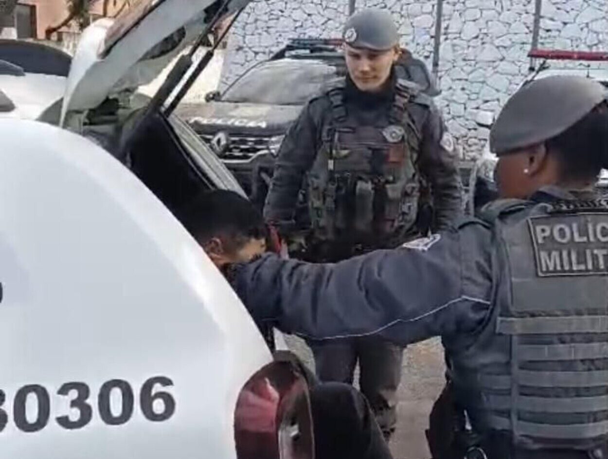Grande cerco policial entre Mauá e Ribeirão Pires termina com prisão de ladrão de carro