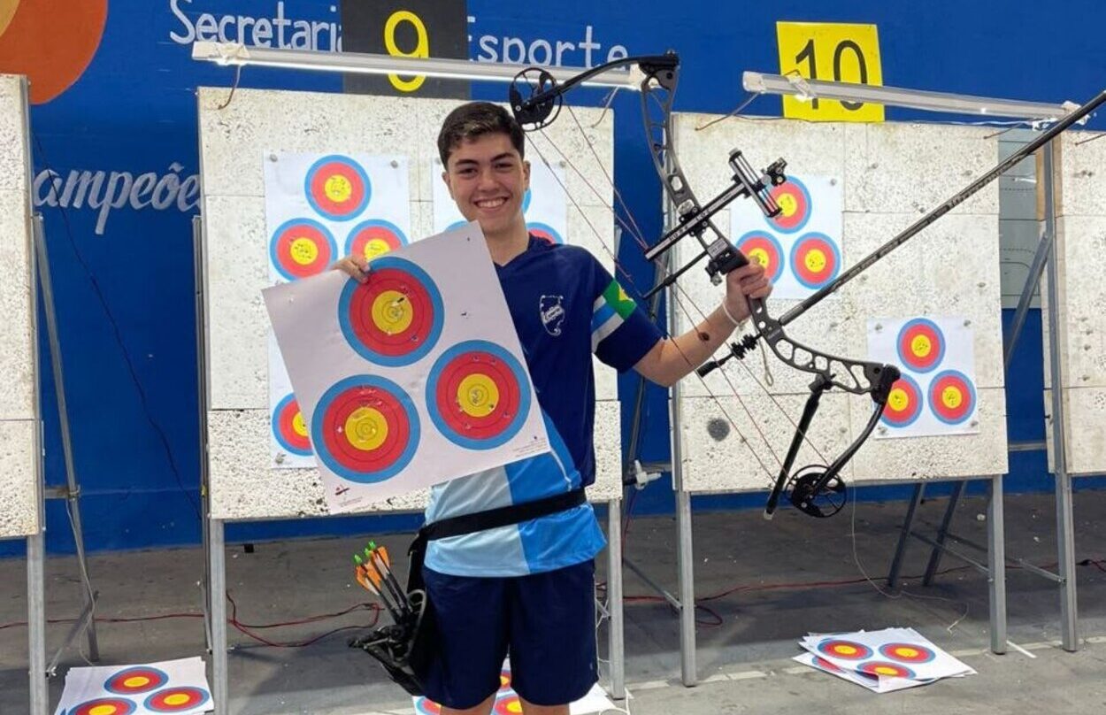 Dedicação, a disciplina e o talento estão levando um jovem atleta de Diadema cada vez mais longe