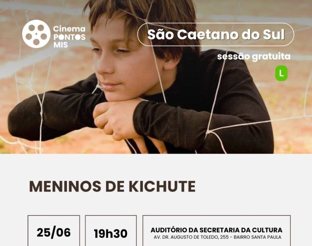 Prefeitura de São Caetano e Museu da Imagem e do Som realizam mostra Cinema e Futebol