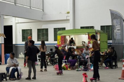 Festa marca os dois anos do projeto de patins recreativo em Ribeirão Pires
