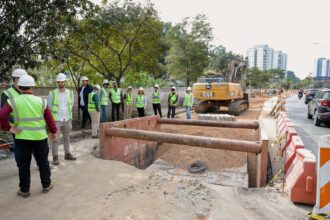 São Caetano recebe comissão do banco financiador das obras do Drenar que vão combater as enchentes na cidade