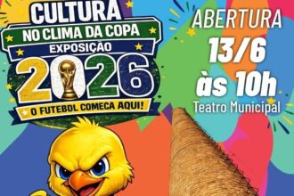 Mauá lança a exposição ‘Copa do Mundo: o futebol começa aqui!’, no Teatro Municipal