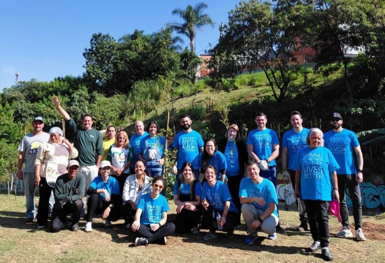 Iniciativa da Braskem em parceria com o Coletivo NASA e o Semasa, mobilizou voluntários em atividade em Santo André 