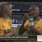 Climão: Romário rebate Fernanda Gentil ao vivo na CazéTV e divide opiniões na web