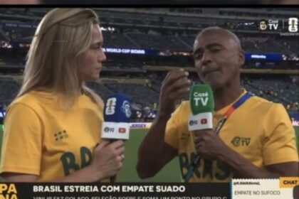Climão: Romário rebate Fernanda Gentil ao vivo na CazéTV e divide opiniões na web