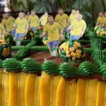 Rede de confeitaria gourmet do ABC Paulista lança bolo inspirado em Neymar, fatia viral, brigadeiro gourmet e brownie temático para a Copa do Mundo
