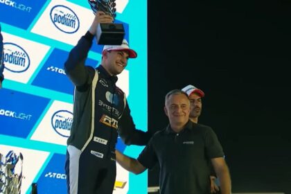 Piloto Ribeirão-pirense Vinicius Papareli conquista dois pódios na Stock Light em Cuiabá
