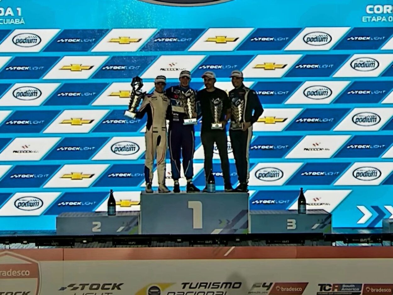 Piloto de Ribeirão Pires garantiu dois pódios no Autódromo Internacional do Mato Grosso e segue entre os destaques da temporada pela RTR Sport Team