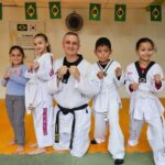Alunos do Taekwondo treinam com medalhista pan-americano em Ribeirão Pires
