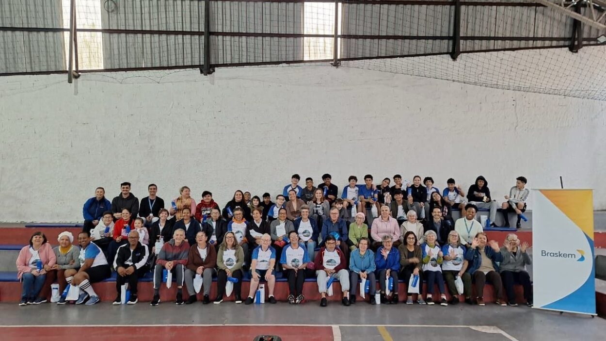 Dia Nacional do Esporte: Braskem promove encontro especial sobre saúde física e mental para participantes do Projeto Multisport