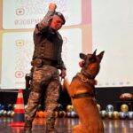 Em Ribeirão Pires, Canil da GCM leva projeto “Cão Amigo” do Proerd e agita formatura