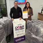 Campanha do Inverno Solidário de Mauá recebe doação de cobertores da Concessionária SP-Mar