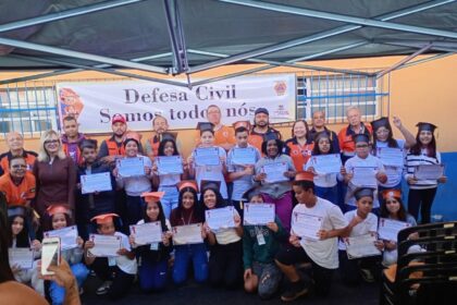 Jovens encerram curso de Defesa Civil Mirim em Mauá e município é reconhecido pelo trabalho na prevenção de riscos