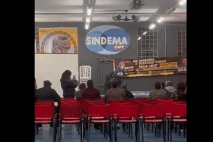 Vídeo mostra presidente de sindicato orientando servidores a fazer 'cara feia' e suspender vacinação em Diadema
