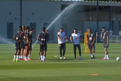 Treino seleção brasileira