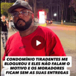 Entregador é barrado em condomínio de São Bernardo; administração diz que ele foi bloqueado por descumprir regras