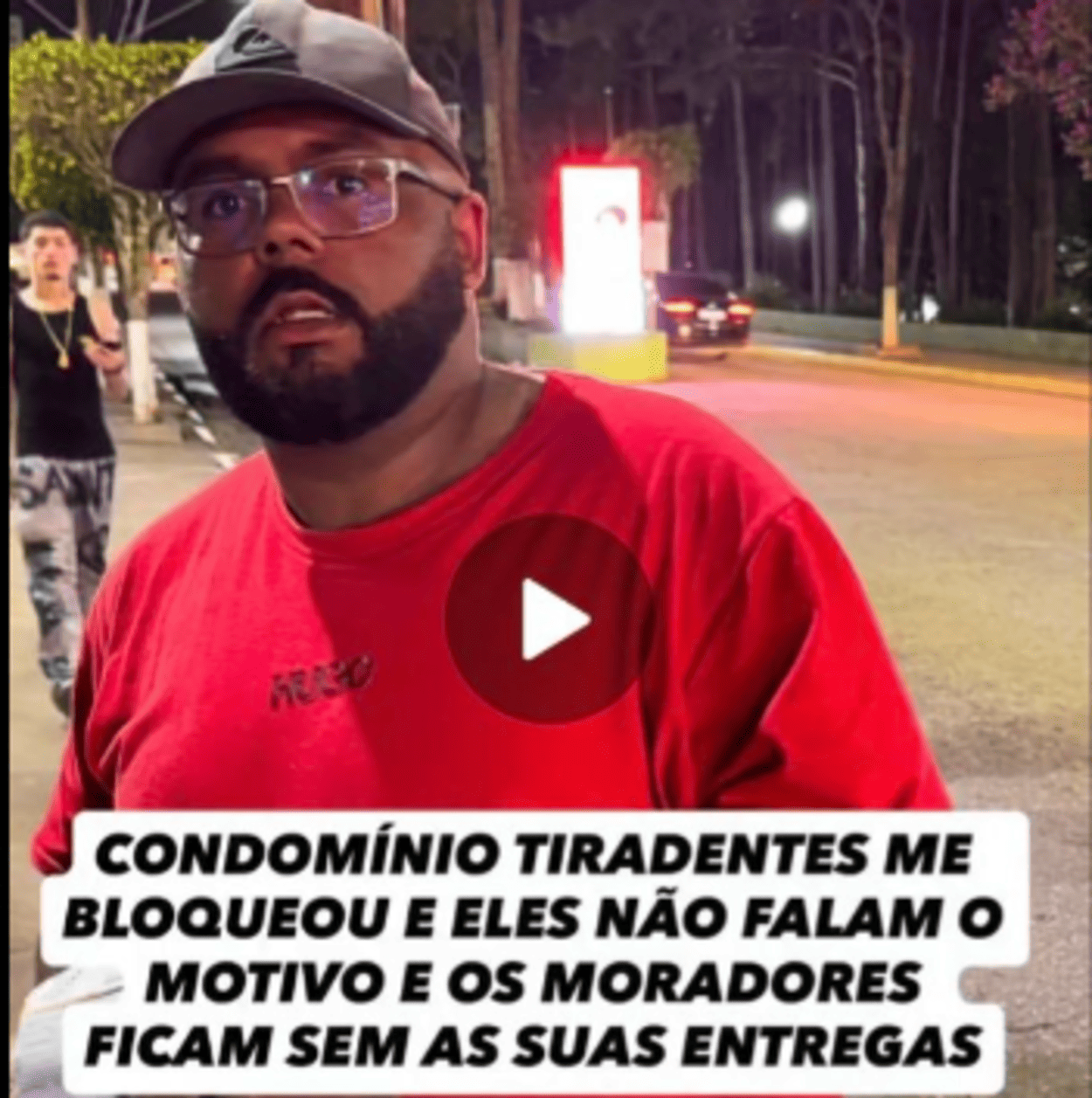 Entregador é barrado em condomínio de São Bernardo; administração diz que ele foi bloqueado por descumprir regras