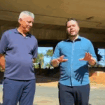 Gilvan Ferreira determina grande operação de limpeza em viaduto na divisa entre Santo André e São Bernardo