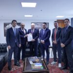Primeira agenda do prefeito Gilvan foi uma audiência com o presidente do Supremo Tribunal Federal (STF), ministro Edson Fachin