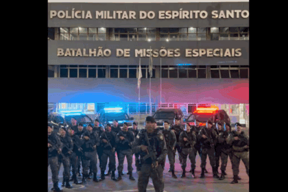 Batalhão do Espírito Santo envia mensagem de apoio a tenente da Rota baleado em São Caetano