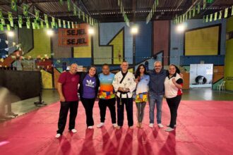 Ribeirão Pires conquista medalhas no taekwondo durante os 68º Jogos Regionais do Estado de São Paulo