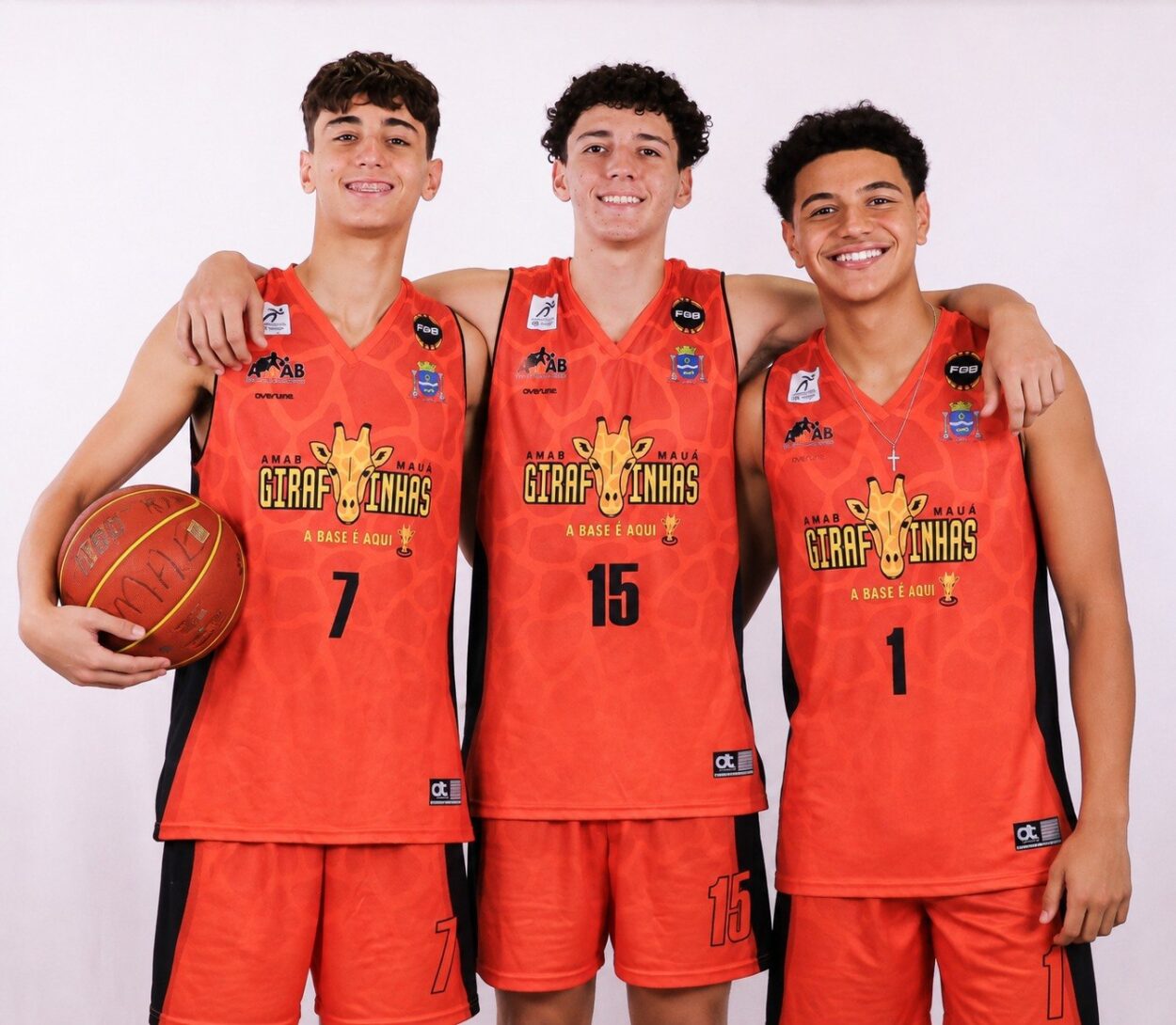 Três atletas dos Girafinhas são convocados para etapa de observação da Seleção Brasileira Sub-16