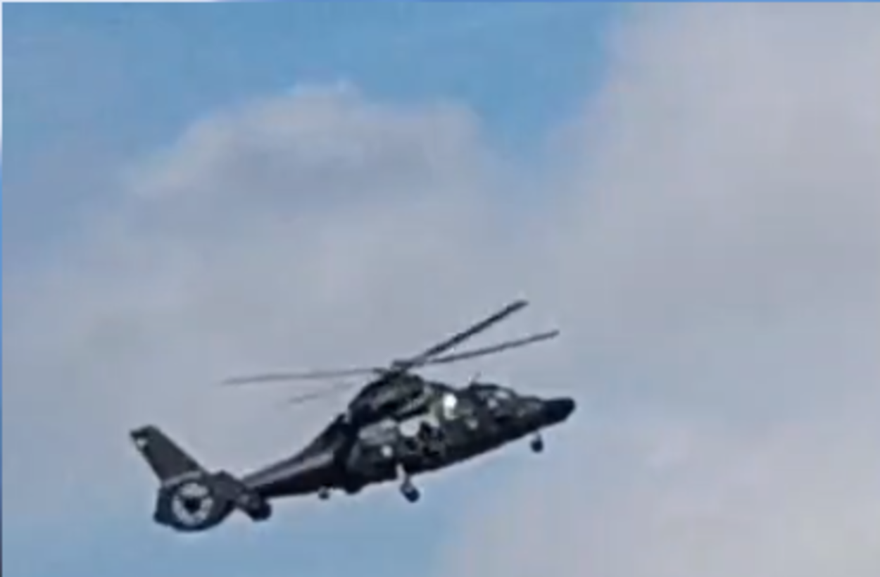 Helicóptero é visto sobrevoando a Volkswagen em São Bernardo na véspera da eleição