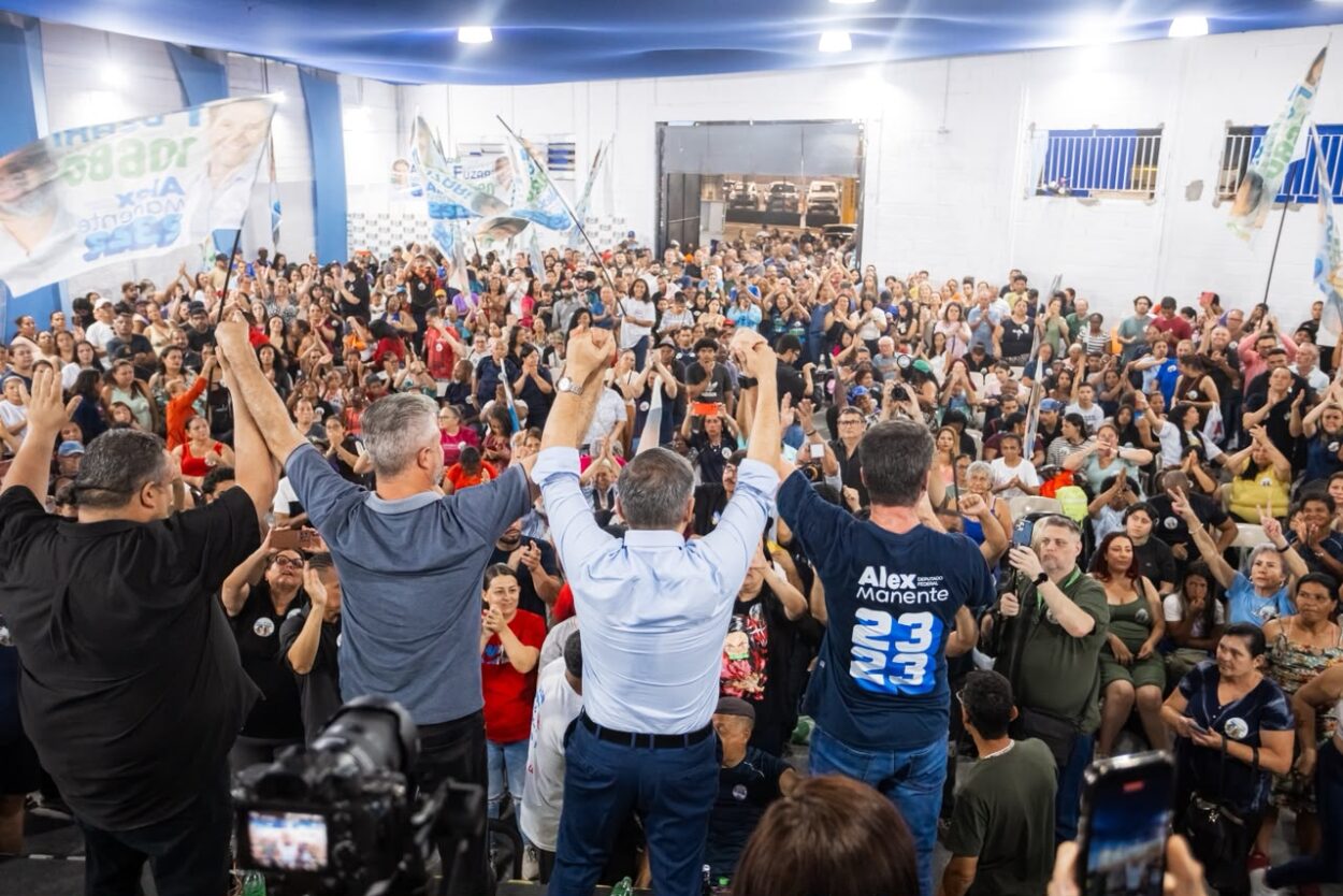 Ao lado de Marcelo Lima e Manente, Fuzari atrai multidão em agenda e destaca propósito de transformar vidas: ‘É pela inclusão e para ajudar São Bernardo e ABC’