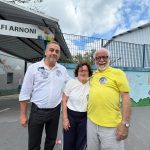 Clovis Volpi, Guto Volpi e Ligia Volpi votam em Ribeirão Pires